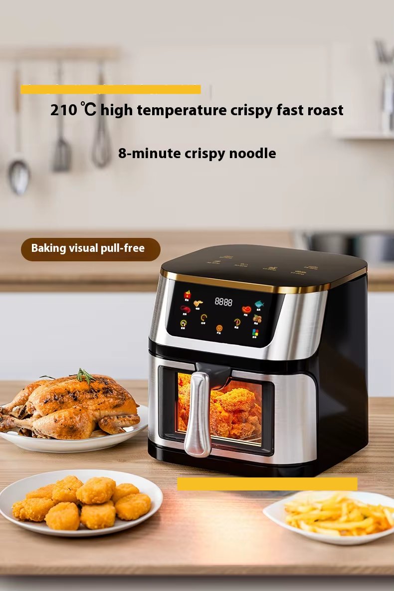 IN STOCK IN TORONTO-READY TO SHIP - 12 LTR Stainless Steel Air Fryer with Touch Screen Multifunctionality