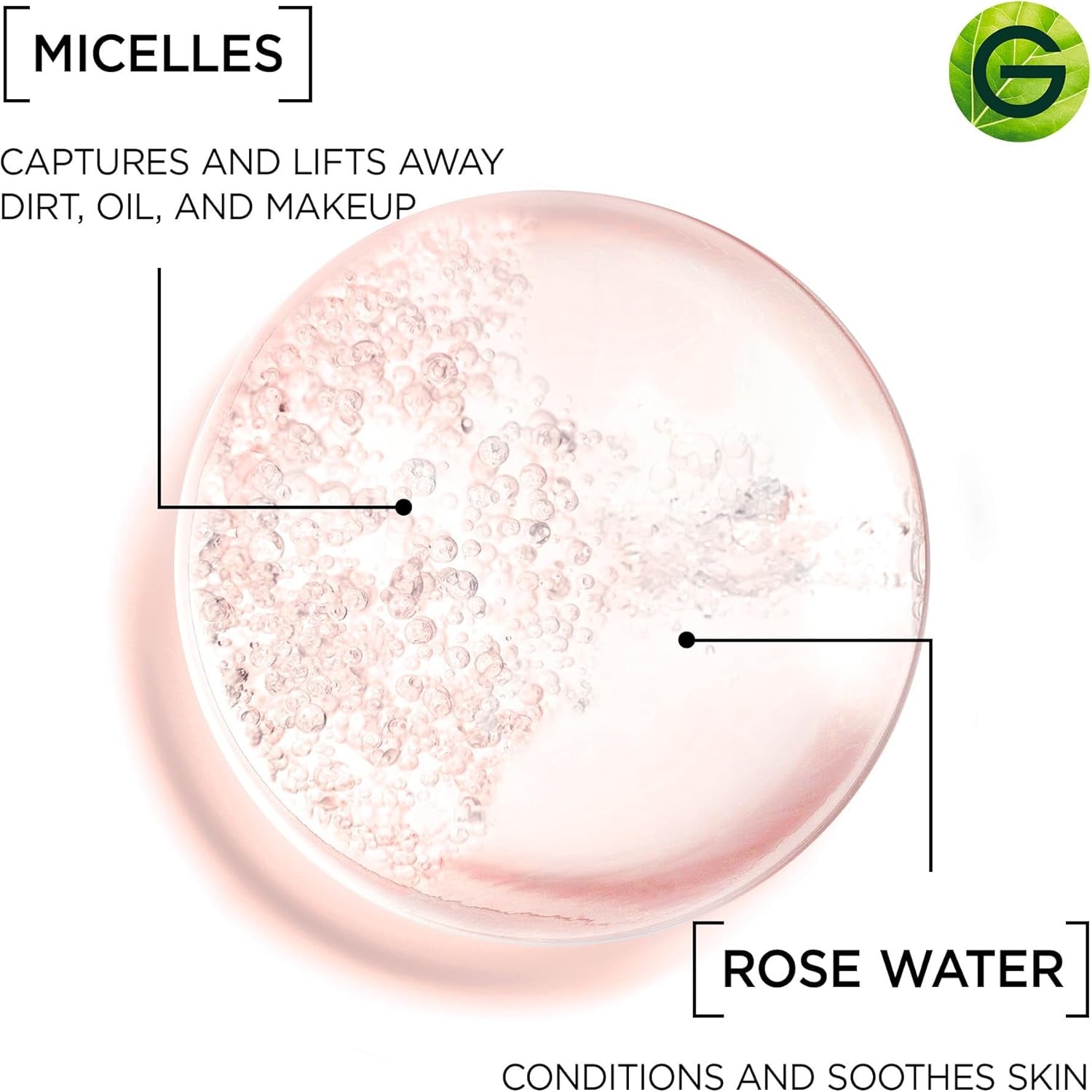 Micellar Cleansing Water, All-In-One Hydrating Makeup Remover, Face Cleanser with Rose Water & Glycerin, Hypoallergenic, Sensitive to Dry Skin, 700Ml