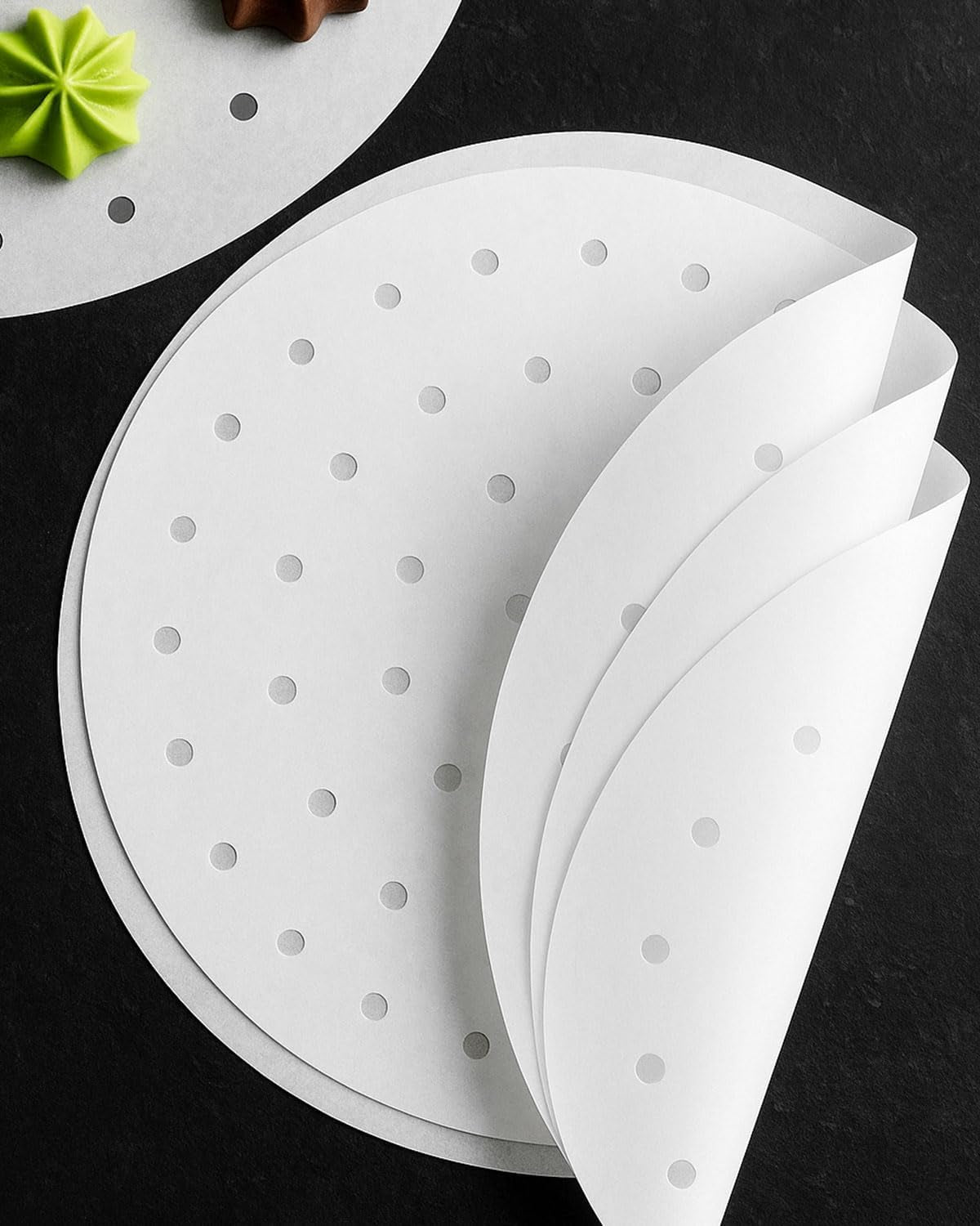 7.5 Inch Parchment Paper Rounds Compatible with Instant Pot RIO, Smart, Duo Nova, Duo Evo, Sheets for Baking, for Pressure Cooker, Air Fryers, Springform Pans, Non-Stick Small Pre-Cut Paper Liners
