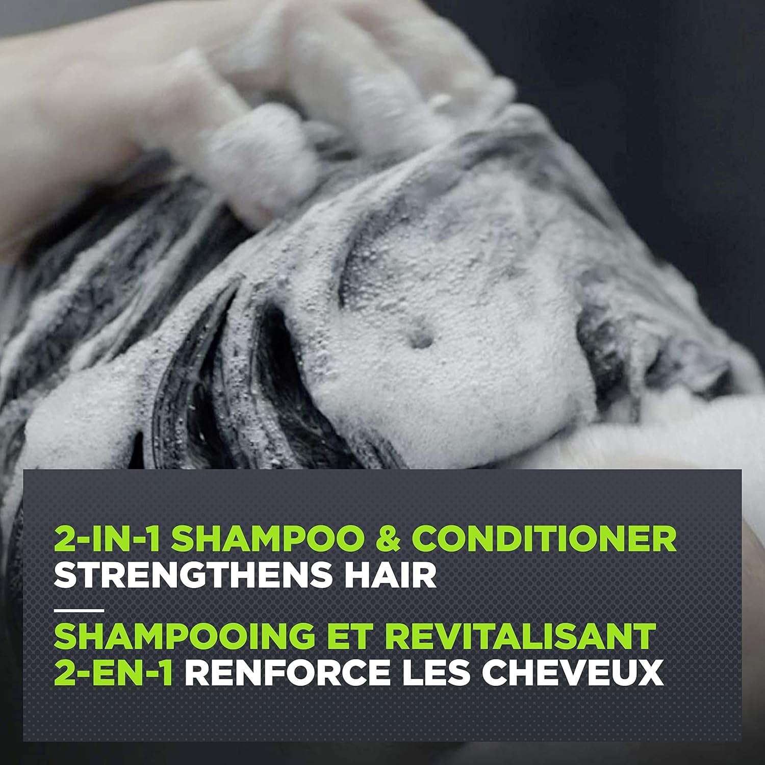 Fresh & Clean 2-In-1 Shampoo & Conditioner for Dry Hair with Caffeine and Menthol 750 Ml