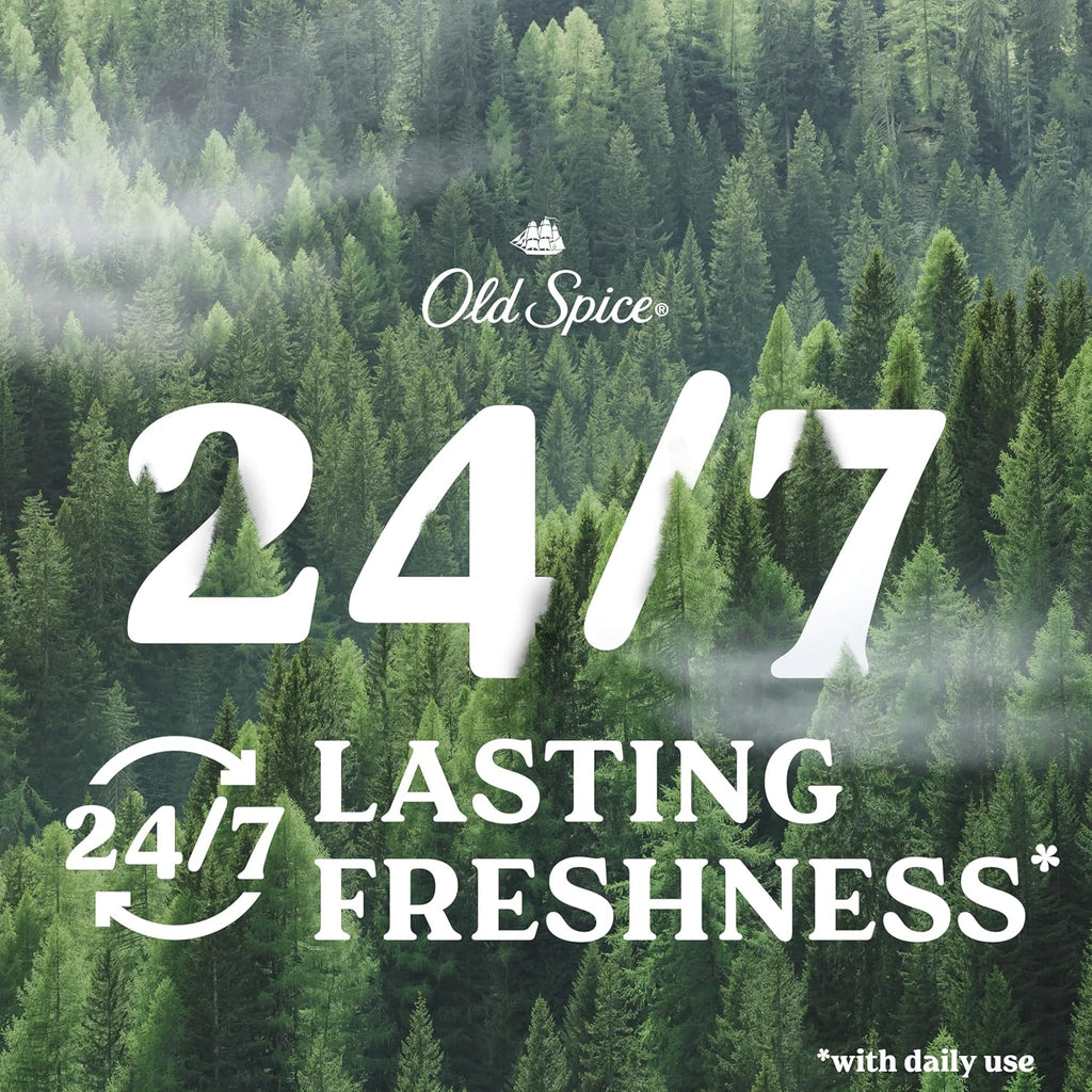 Deodorant for Men, Timber Deodorant with Sandalwood, 85 Grams