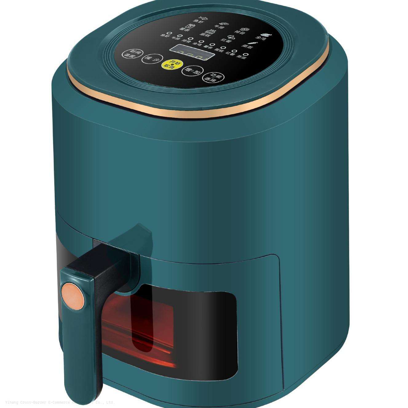 IN STOCK IN TORONTO-READY TO SHIP - 7.5 LTR Stainless Steel Air Fryer with Touch Screen Multifunctionality