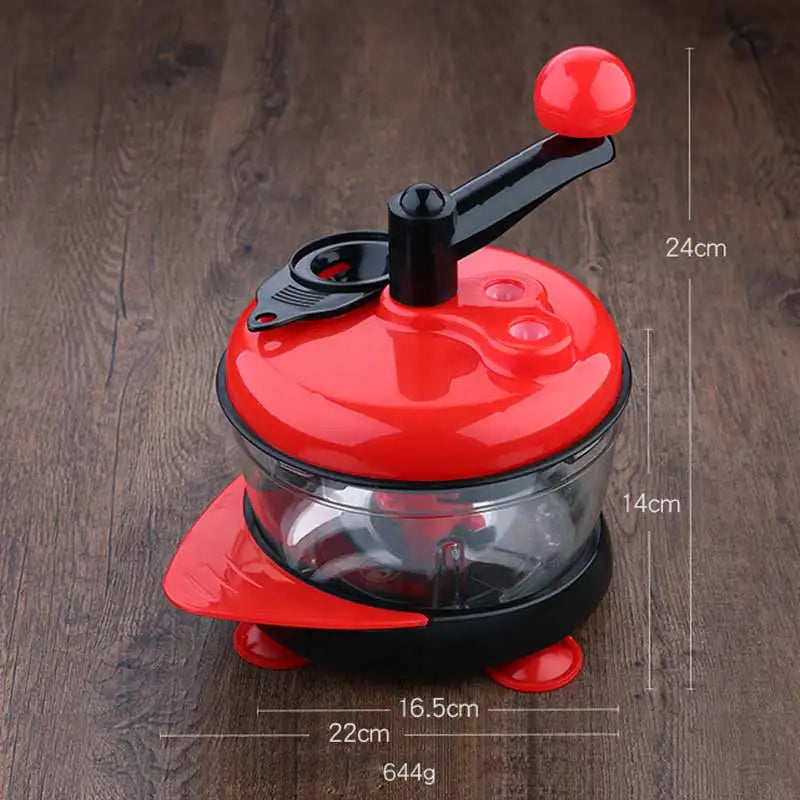 Multi-function Kitchen Manual Food Processor Household Meat Grinder Vegetable Chopper Quick Shredder Green Cutter Egg Blender