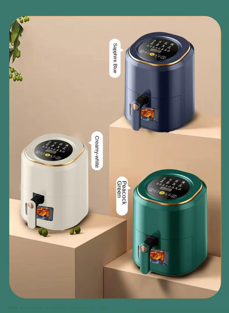 IN STOCK IN TORONTO-READY TO SHIP - 7.5 LTR Stainless Steel Air Fryer with Touch Screen Multifunctionality