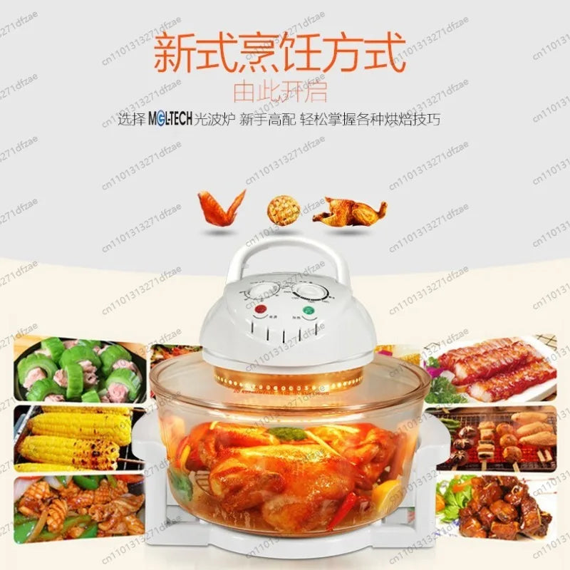Electric Convection Oven Halogen Healthy Kitchen 12 Liters Accessories Quality