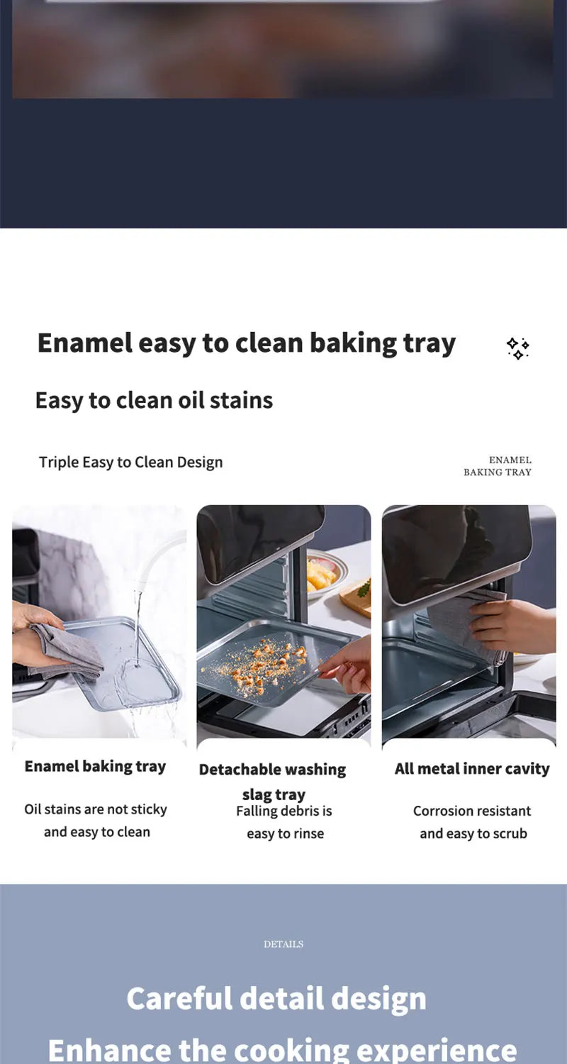 10L Large Capacity Electric Air Fryers Oil-free Automatic Household Kitchen 360°Baking Convection Oven Deep Fryer without Oil with set of Liners. FREE. Value $30.