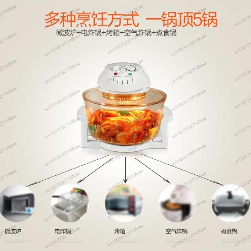 Electric Convection Oven Halogen Healthy Kitchen 12 Liters Accessories Quality