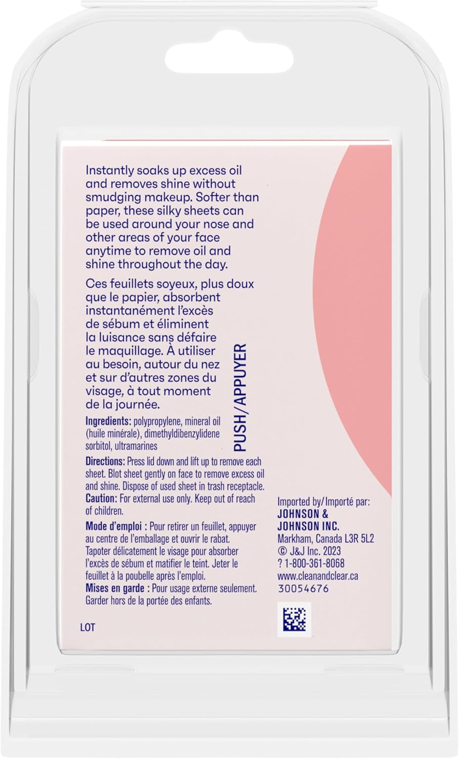 Oil Absorbing Facial Sheets, Portable Blotting Papers for Face & Nose, Blotting Sheets for Oily Skin to Instantly Absorb & Remove Excess Oil & Help Reduce Shine, 50 Ct