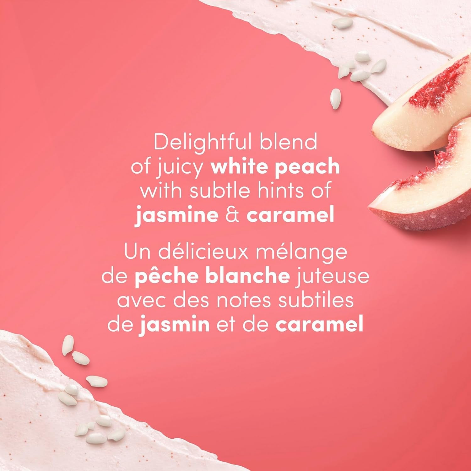 Body Scrub for Silky Smooth Skin White Peach & Crushed Rice Exfoliating Body Scrub That Restores Skin'S Natural Nutrients 298 G